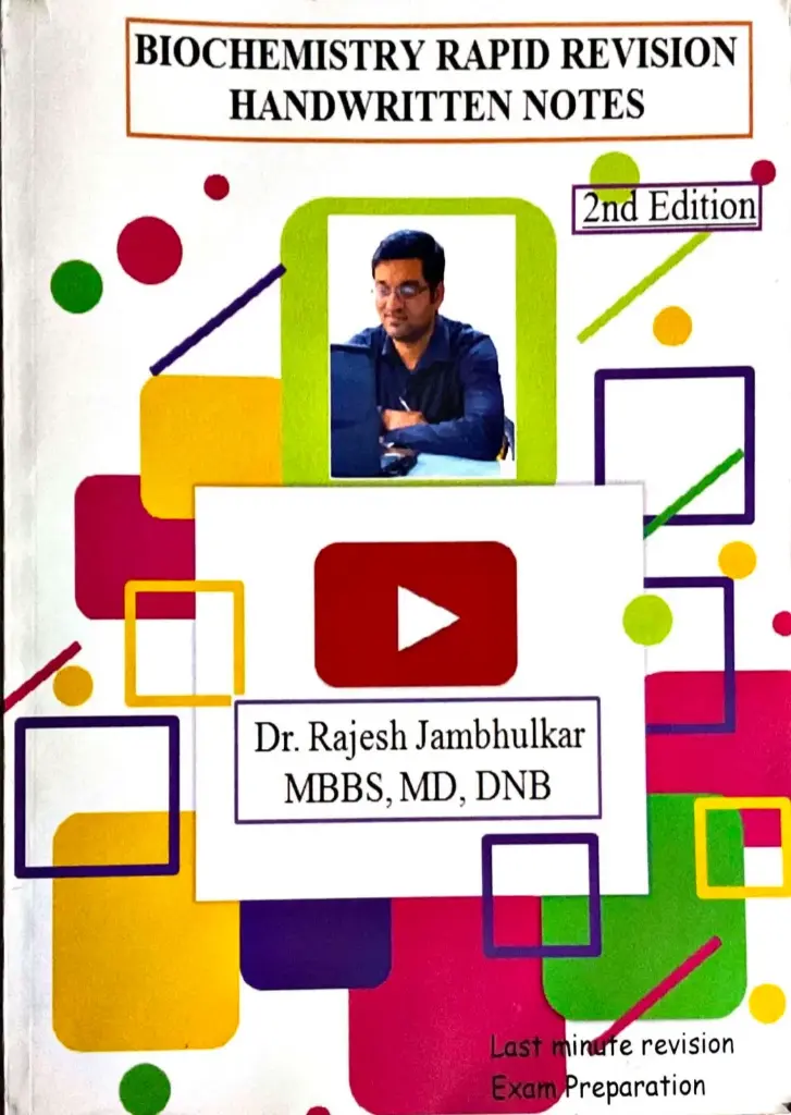 Biochemistry Jambulkar Notes 2.0 Printed Copy