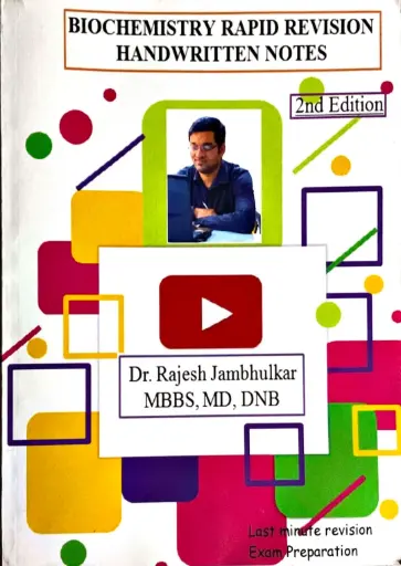 Biochemistry Jambulkar Notes 2.0 Printed Copy